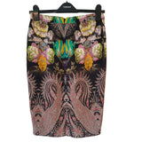 Etro Paisley Brown Skirt Size 40 IT 8 UK