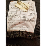 Ermenegildo Zegna Men's Grey Jacket Blazer Size 58R