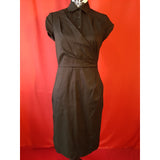 Ann Taylor Black Cotton Dress Size 0 / XS