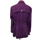 Bonmarche Womens Purple Trench Coat Size 20