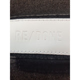 RE/DONE Women's Inky Black High Rise Jeans Size W27 L27