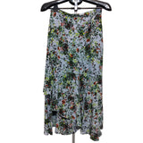 Erdem Floral Print Pure Silk  Bridget Skirt Size 10 UK