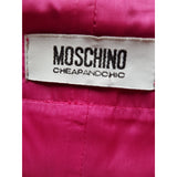 Moschino Cheap and Chic Pink Wool Dress Size 8