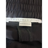 Stella McCartney Black Cuffed Joggers Elastic Waist Trousers Size 40 IT / XS