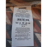 Missoni Black White Brown Long Wool Blend Dress Size 44 EU / L RRP £1,020