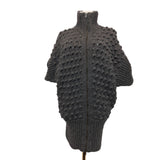 Stella McCartney Grey Knit Zip Cardigan with Pockets Size 36 / S