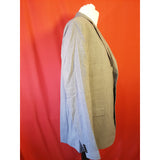 Theory Men's Grey 100% Wool Blazer Jacket Size 46R