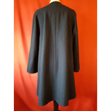 Avoca Collection Women's Navy Wool Coat Size S
