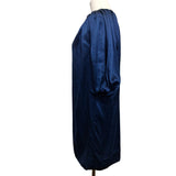 3.1 Phillip Lim Navy Pure Silk Dress Size 0 / 4 UK / XS