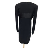 Saint Laurent Black Mini Dress, Size 38 FR 10 UK