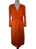 Issa Red Pure Silk Dress Size 14