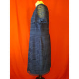 PRECIS Petit Navy Lace-trimmed Dress Size 18.