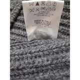 Stella McCartney Grey Knit Zip Cardigan with Pockets Size 36 / S