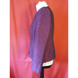 EASTEX Women's Purple Blazer Size 12