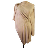 Roland Mouret Beige Silk Dress Size UK 6