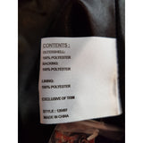 Centigrade Women's Black Grey Faux Fur Coat Size L.