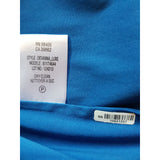 Theory Navy Cotton Blend Dress Size 2 / XS