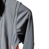 Under Armour Youth Boys Full Zip Track Top Jacket Grey Orange Size Medium YM 137-147cm