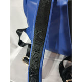 Versace Jeans Blue Women's Rucksack Versace Jeans Style Faux Leather Backpack