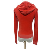 Juicy Couture Salmon Zip Hoodie Size S