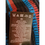 Hobbs Black Blue Red Stripe Stripe Knit Dress Size 8