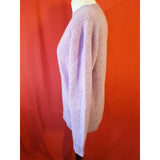 William Grabtree & Sons Lilac Pure New Wool Jumper Size 40 / M