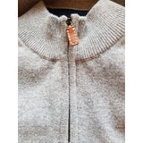 Campbell's of Beauly Green Wool Zip Jumper Size 40 / XS