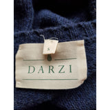Darzi Navy Lambswool Jumper Size S