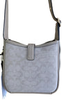 COACH Mollie Bucket Bag In Signature Canvas Shoulder Crossbody Taupe Gold, Bag