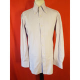 Liverano & Liverano Firenze Men's Pale Lilac Bespoke  Shirt Size S