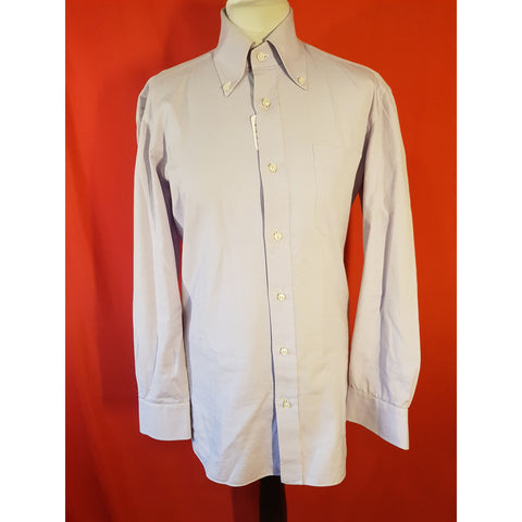 Liverano & Liverano Firenze Men's Pale Lilac Bespoke  Shirt Size S