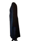 Dolce & Gabbana Womens Vintage Black Wool Coat Size 46 IT 14 UK