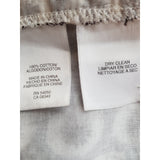 Anne Klein Black White Dandelion Print Shirt Dress Size 8