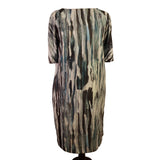 COS Green Black Dress Size EU 38 UK 10