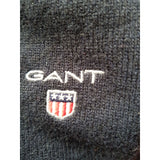 GANT Black Wool Blend Jumper Size XL