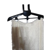 Pretty Secrets Womens Cream 3-Piece Fluffy Lounge Set Size 16/18
