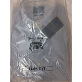 Savile Row Company White Classic Fit Cuff Shirt Size 42 cm 16.5"