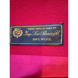 Fleurette Womens Red Pure Wool Coat Size US 6 UK 10