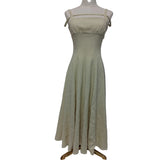 Light Yellow Dress with Cropped Blazer, Size S
