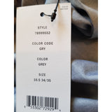DKNY Men's Grey Formal Shirt, Size 16.5 / L