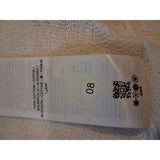 Fred Perry Womens White Button Through Knitted Tank Size 10