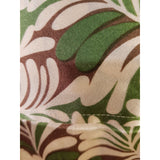 BCBGMAXAZRIA Leaves Print Silk Blouse Size M