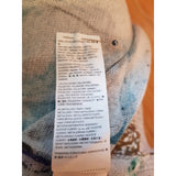 Desigual Women's Floral Print Open Front Long Cardigan Size XL