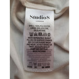 Studio 8 by Eight Phase Black/White/Navy/Grey Dress Size 12