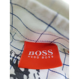 Hugo Boss Men's Yellow Check Shirt Size 2XL