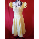 Catherine Malandrino Yellow Cotton Dress Size 2 / XS