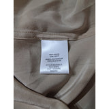 Equipment Femme Sand Pure Silk Shirt Dress Size XS