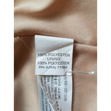 Zara Collection Women's Beige Gold Top Size L