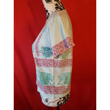 See By Chloe Green Red Women's T-Shirt Size 12