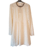 Jovonna Premier White Tulle Dress Size UK 8